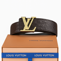 Louis Vuitton Men’s Alligator Leather Belt
